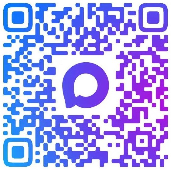 QR-код чата Deluxer в мессенджере MAX